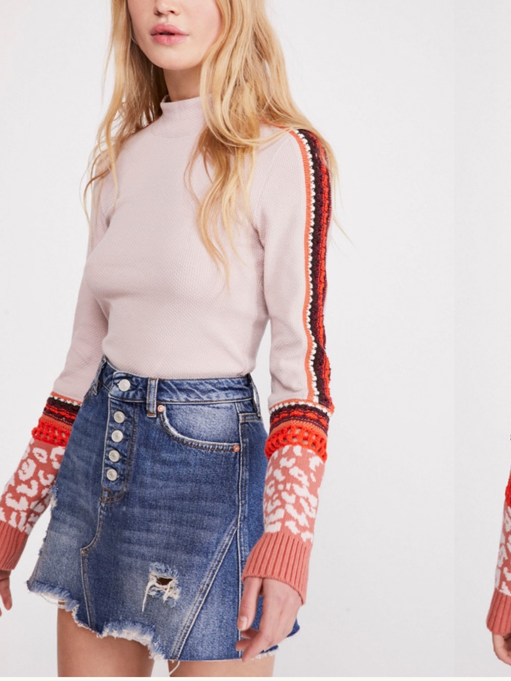 Free people switch it up cuff top